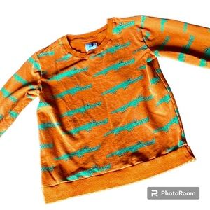 Dot Dot Smile Alligator sweater - Boys - Age 11